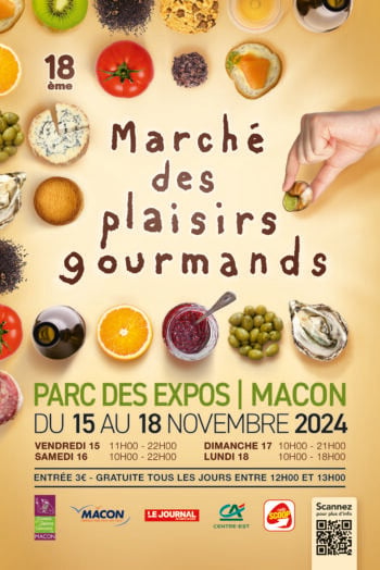 AFFICHE-marche des plaisirs gourmands